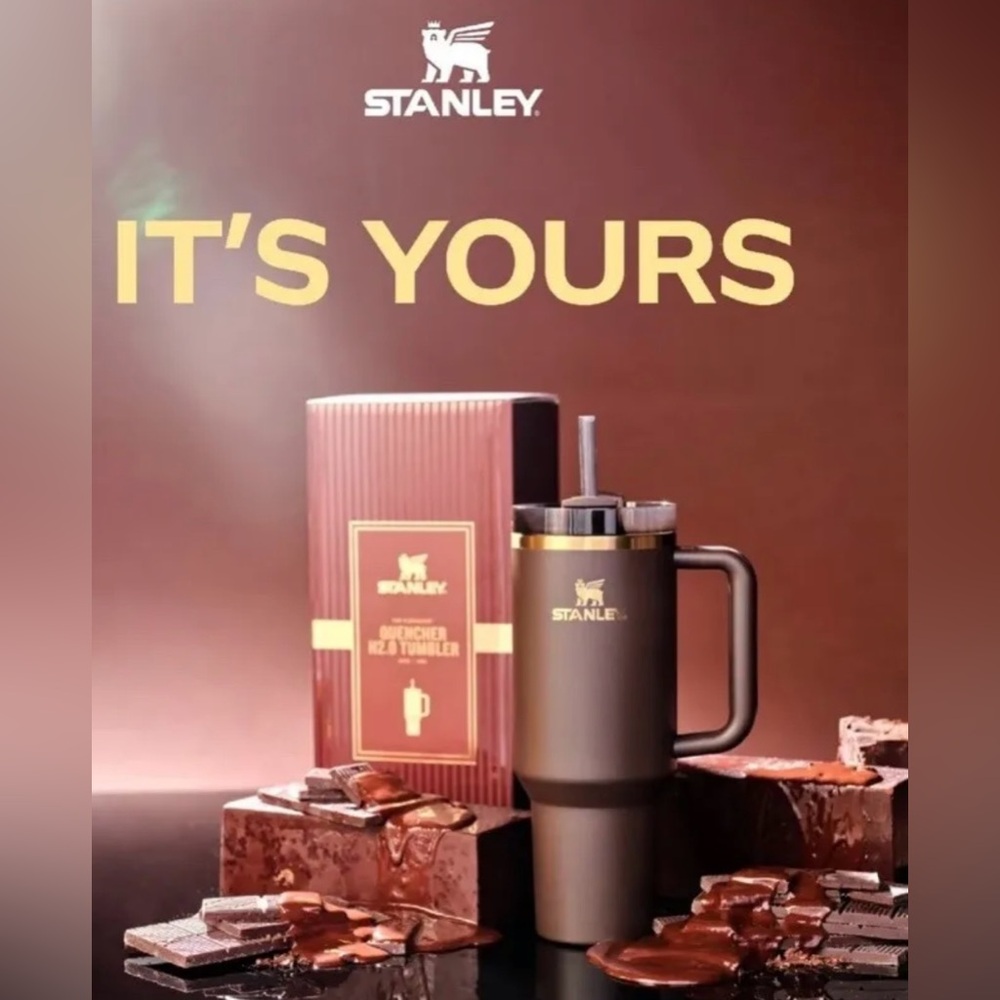 [LIMITED EDITION] Stanley The Chocolate Gold Quencher H2.0 Tumbler 40 OZ
